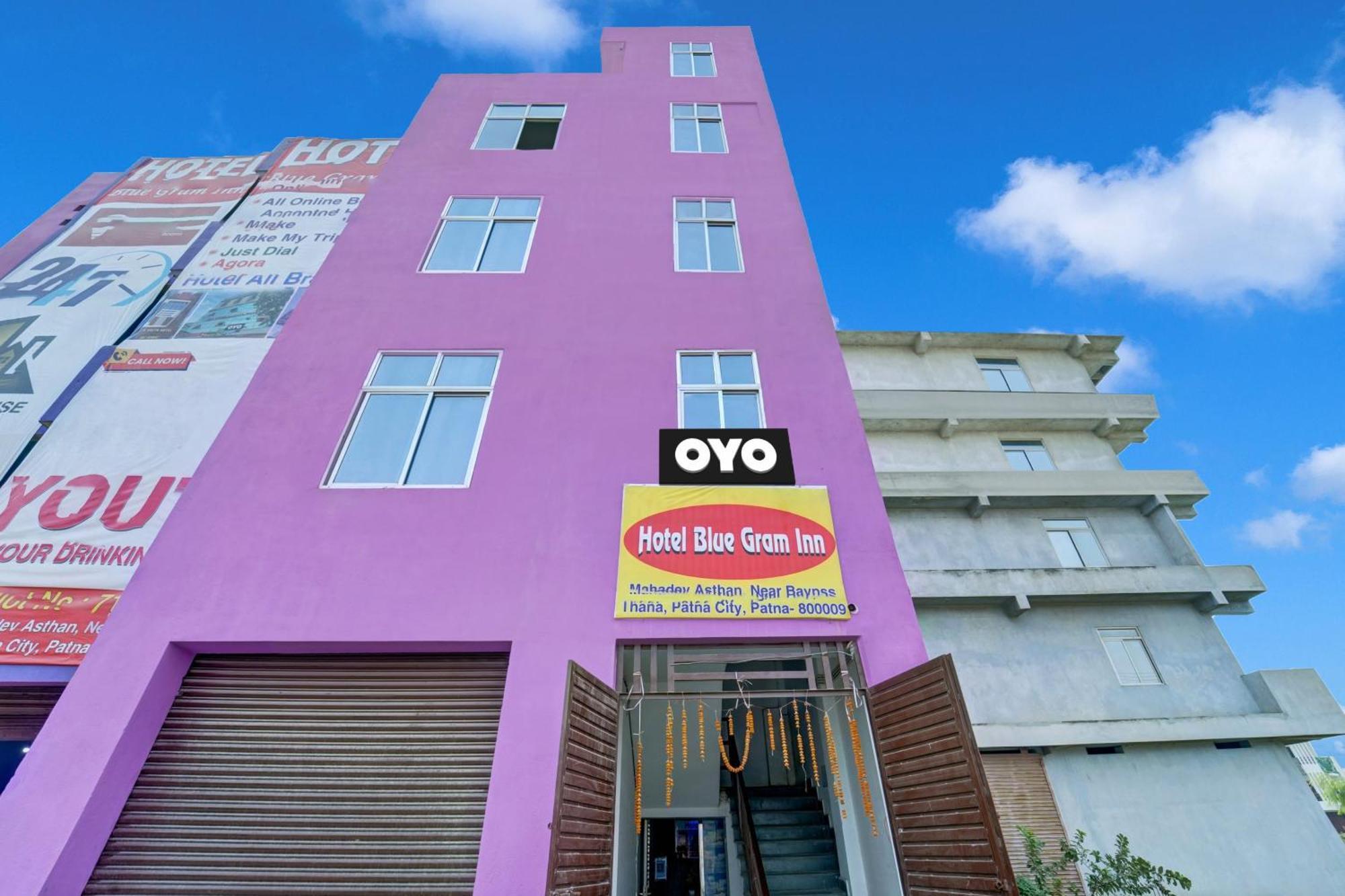 Hotel O Blue Gram Inn Patna  Exteriör bild